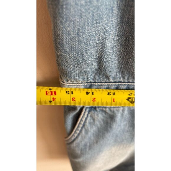 BCBG Generation Womens Front Zipper Sleeveless Denim Shorts Romper Size XS - Picture 7 of 9